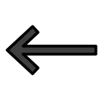 Left Arrow SVG Icon